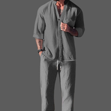 Men's Summer Two Piece Set | Relaxed, Trouser & Top