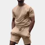 Men's Casual Two Piece Set | Basic, Shorts & T-Shirt