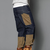 Men's Work Jeans | Patchwork, Cuffed