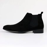 Men’s Suede Chelsea Boots | Slip-On, Squared Toe