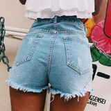 Women's Summer Shorts | Distressed, High Waisted