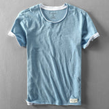 Men's Vintage Summer T-Shirt | Casual, Short Sleeve