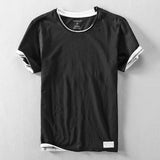 Men's Vintage Summer T-Shirt | Casual, Short Sleeve