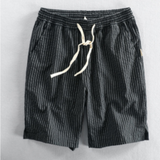 Men's Summer Shorts | Striped, Drawstring