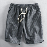Men's Summer Shorts | Striped, Drawstring