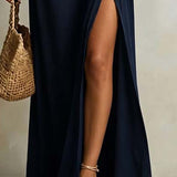 Lucia - Chic Asymmetrical Maxi Dress