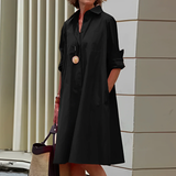 Women's Summer Shirt Dress | Loose, Elegant