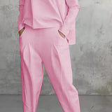 Chic Casual Two-Piece Women’s Outfit Set