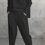 Chic Casual Two-Piece Women’s Outfit Set