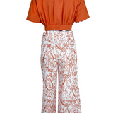 Women's Summer Co-ord Set | High Waist, Two Piece