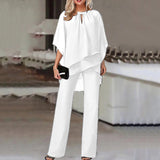 Women’s Two Piece Set | Flowy, Chiffon Overlay