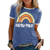 Women’s Summer Graphic T-Shirt | Vintage, Short Sleeve