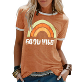 Women’s Summer Graphic T-Shirt | Vintage, Short Sleeve