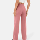 Women's Summer Trousers | Button Front, Wide Leg