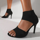 Women’s Summer Heels | High, Open Toe