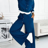 Women’s Lounge Tracksuit | Wide-Leg, High-Waisted