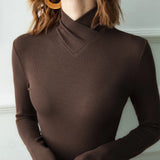 Women’s Designer Winter Top | Long Sleeve, Turtleneck