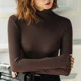 Women’s Designer Winter Top | Long Sleeve, Turtleneck