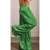 Women’s Co Ord Set | Shimmer Knit, Wide-Leg Trousers