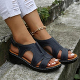 Women's Summer Wedge Sandals | Open Toe, Slip On