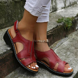 Women's Summer Wedge Sandals | Open Toe, Slip On