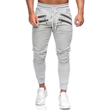 Men’s Zippered Street Joggers | Slim, Drawstring Fit
