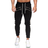 Men’s Zippered Street Joggers | Slim, Drawstring Fit