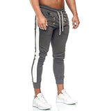 Men’s Zippered Street Joggers | Slim, Drawstring Fit