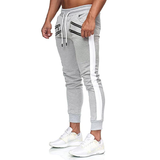 Men’s Zippered Street Joggers | Slim, Drawstring Fit