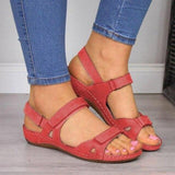 Women’s Summer Casual Sandals | Open Toe, Hook & Loop