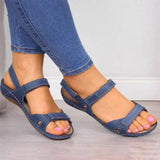 Women’s Summer Casual Sandals | Open Toe, Hook & Loop