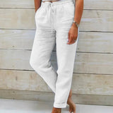 Women's Summer Pants | Drawstring, Relaxed Fit
