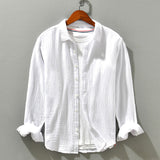Men Casual Summer Shirt | Long Sleeve, Oversized