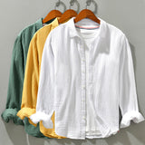 Men Casual Summer Shirt | Long Sleeve, Oversized