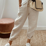 Women's Summer Pants | Linen, Relaxed Fit