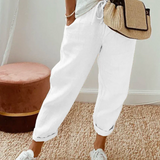 Women's Summer Pants | Linen, Relaxed Fit