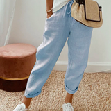 Women's Summer Pants | Linen, Relaxed Fit