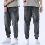 Men's Denim Joggers | Baggy, Drawstring Fit