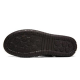 Men’s Summer Leather Sandals | Open-Toe, Hand-Stitched