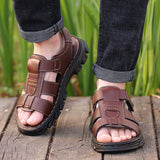 Men's Summer Closed-Toe Sandals | Work Style, Arch Support