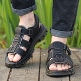 Men's Summer Closed-Toe Sandals | Work Style, Arch Support