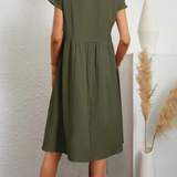 Women's Casual Smock Summer Dress | Midi