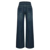 Women's Summer Jeans | Light Wash, Wide Leg