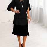 Sophie | Graceful Ruffled Dress with a Flowing Silhouette