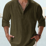 Vince | Lightweight Linen Shirt for Breathability