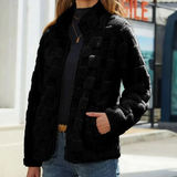 Riane - Elegant Soft Fleece Zip-Up Jacket