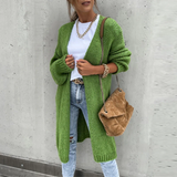 Reanna - Casual Long Knitted Cardigan