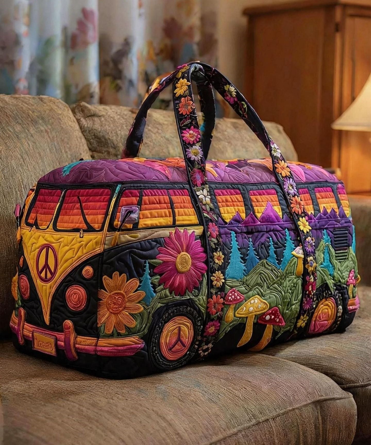 WILDVANA | QUILTED TRAVEL DUFFLE BAG
