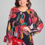 Florinda Elegant Floral Dress