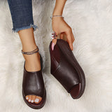 Women's Slip On Wedge Sandals | Platform Slides
